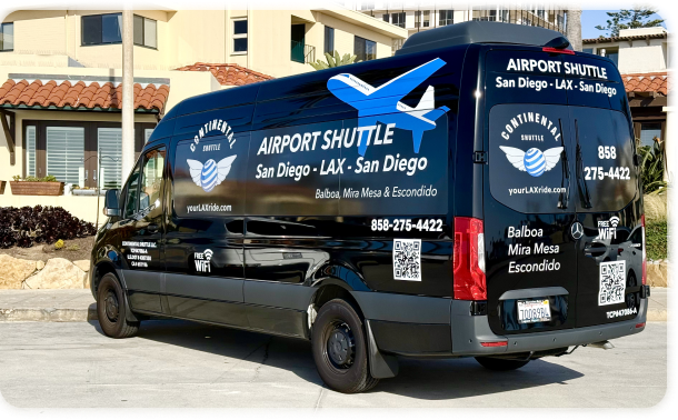 Continental Shuttle best choice service banner